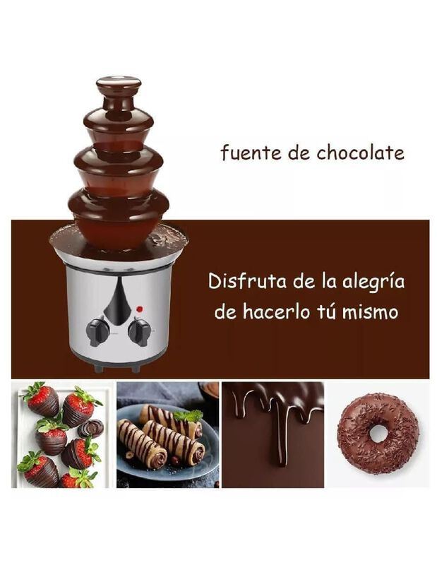 Fuente de chocolate Casa BIU image number null