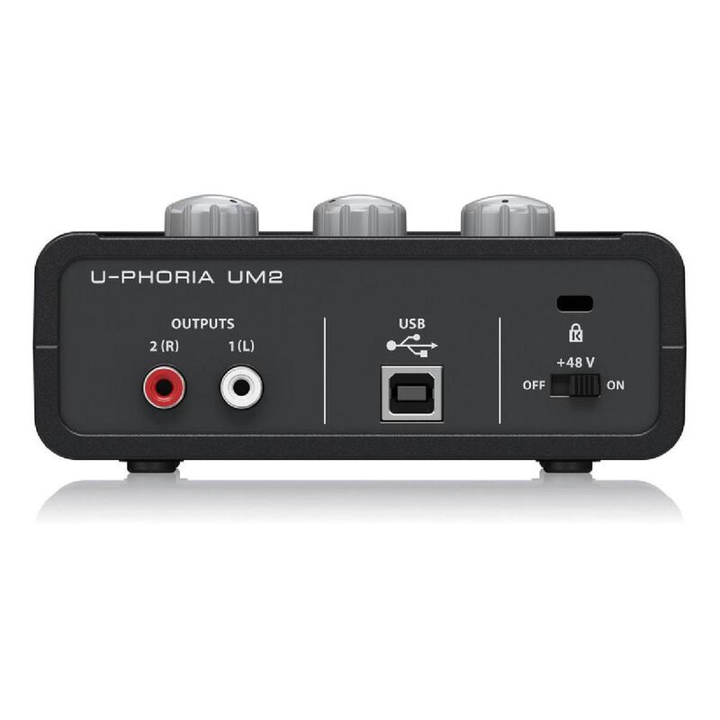 Behringer Um2 Interface Audio Usb 2x2 Portable  image number null