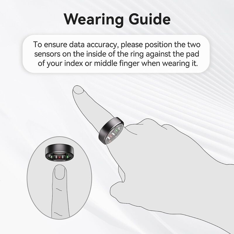 Kit De Tallas Ringconn Gen 2 Smart Ring, Tallas... image number null