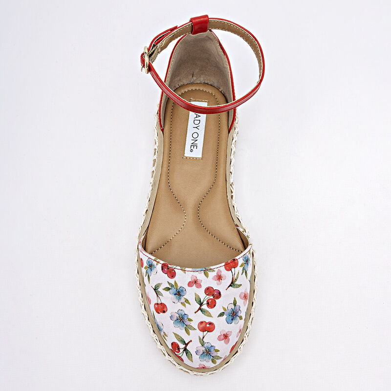 Lady One alpargata para mujer beige multicolor ... image number null