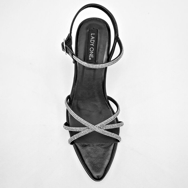 Lady One Zapatillas de fiesta para mujer negro ... image number null