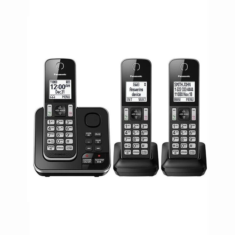 Tel&eacute;fono Inal&aacute;mbrico Panasonic Tres Ext KX-TGD3... image number null