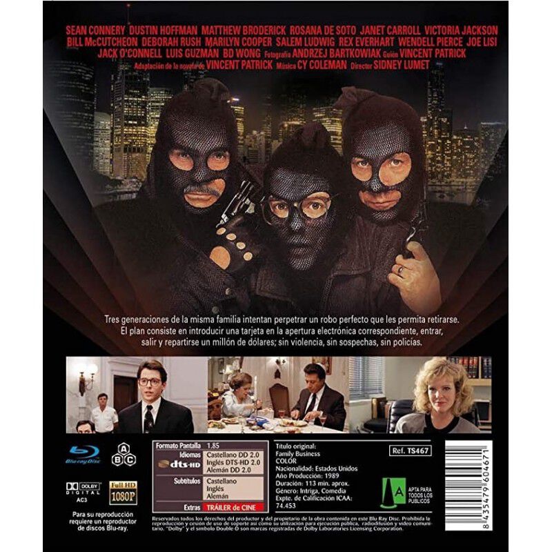 Negocios De Familia [blu-ray] (1989) Family Bus... image number null