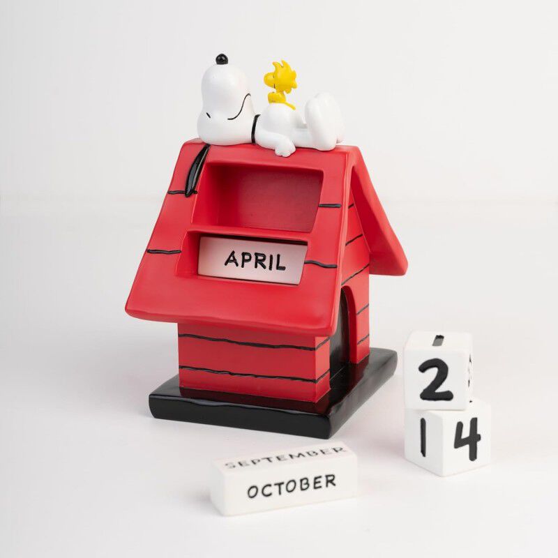 Calendario Perpetuo 3D Snoopy Peanuts 15 cms image number null