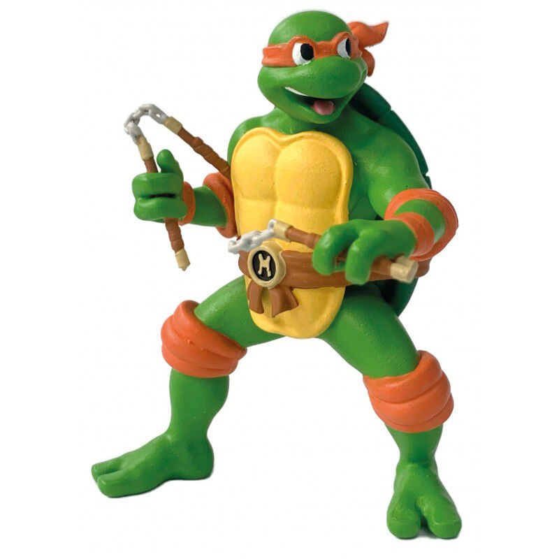 Figura Michelangelo Las Tortugas Ninja TMNT 9 c... image number null