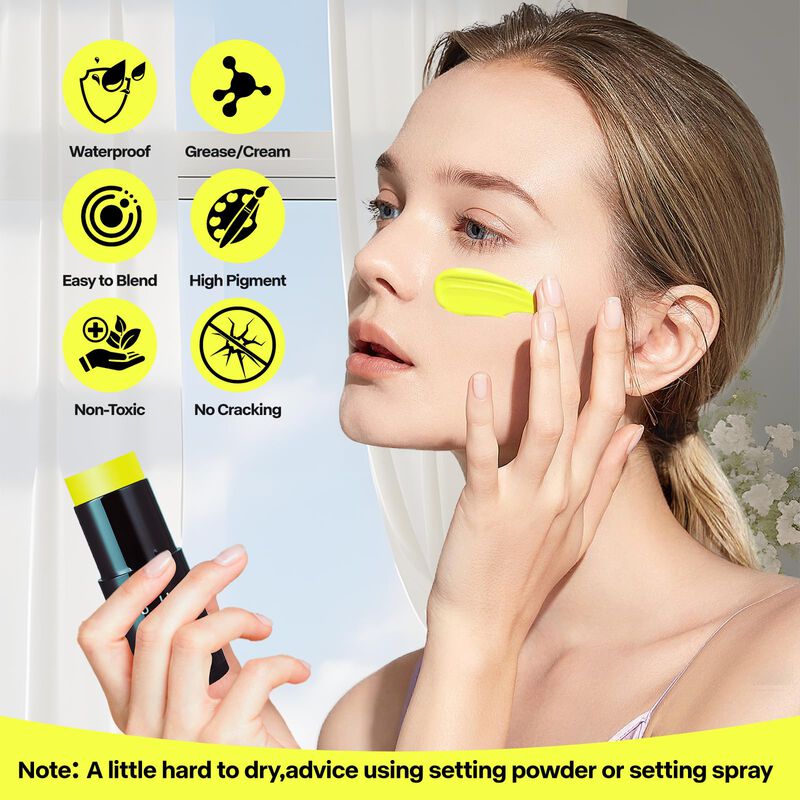 Pintura Facial Y Corporal Go Ho 30 g Barra Crem... image number null