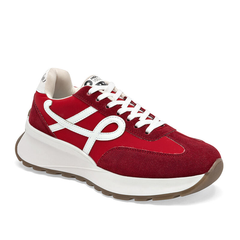 Moramora Tenis urbano para mujer rojo late image number null