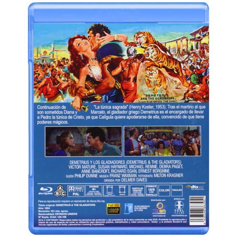 Demetrius Y Los Gladiadores [blu-ray. R] (1954)... image number null