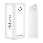 Termo Tipo Owala de Acero Inoxidable 32 Oz  Blanco Hidranur