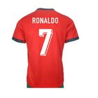 Jersey Ronaldo 7 Seleccion 2024 Titular Local Roja  Talla XL