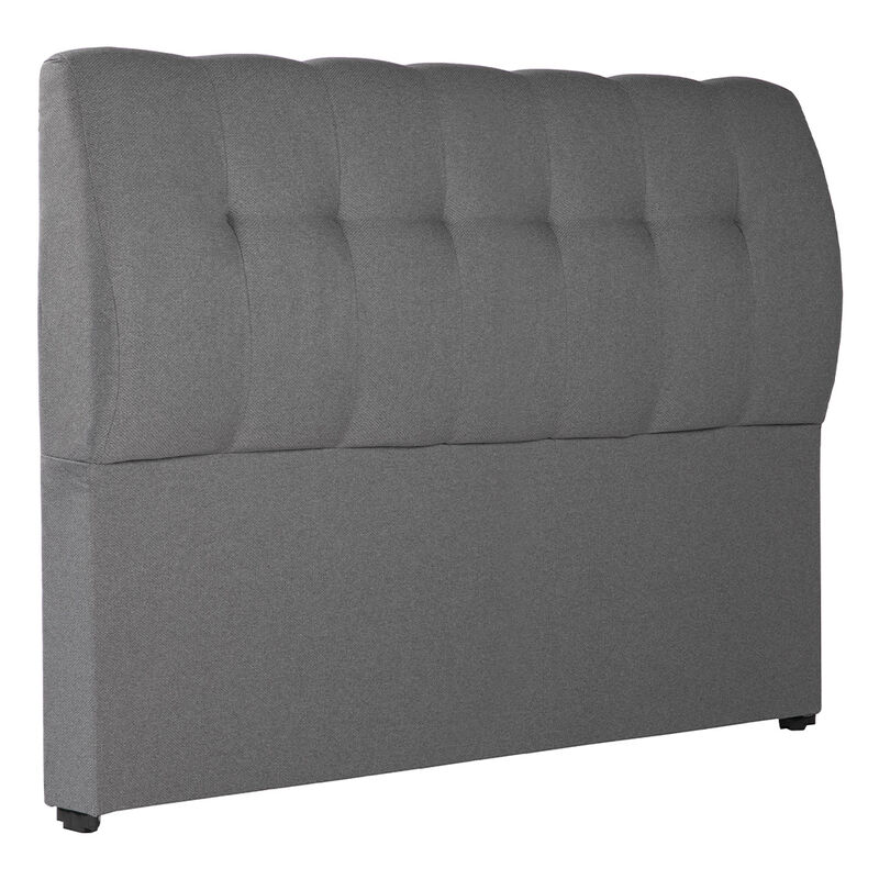 Cabecera King Size Dicasa Nube Gris image number null
