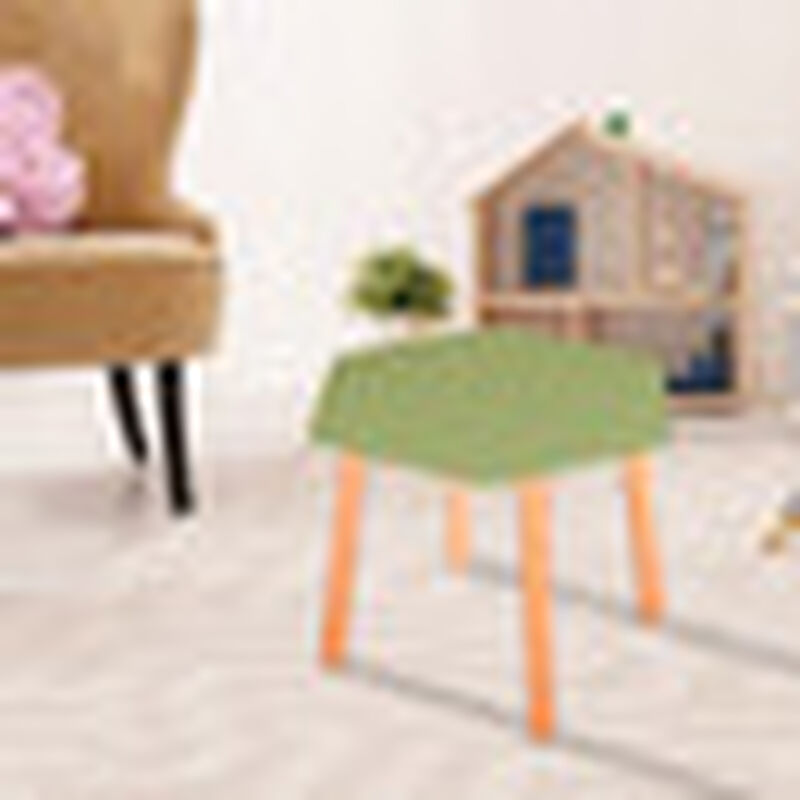 Mesa Moderna de Madera para Ni&ntilde;os-Verde image number null
