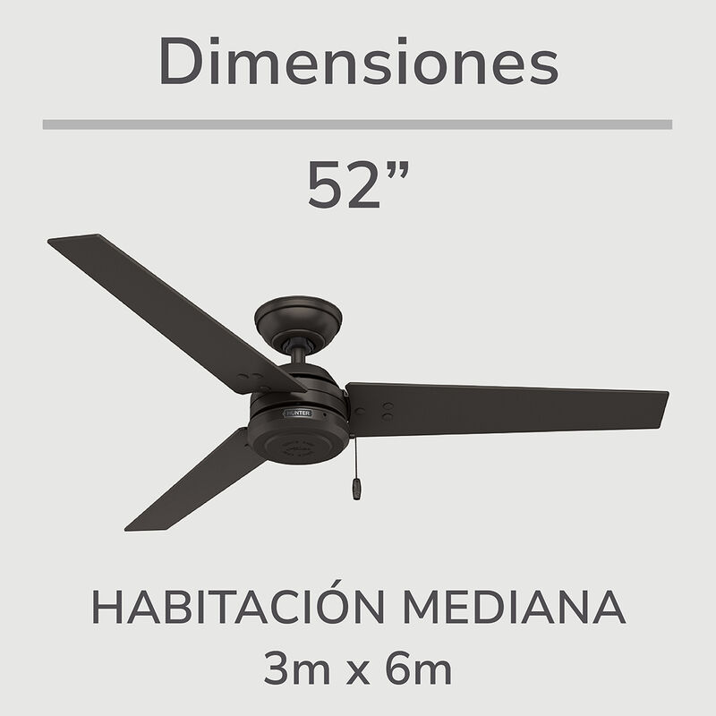 Ventilador De Techo Cassius Exterior 52 Pulgada... image number null