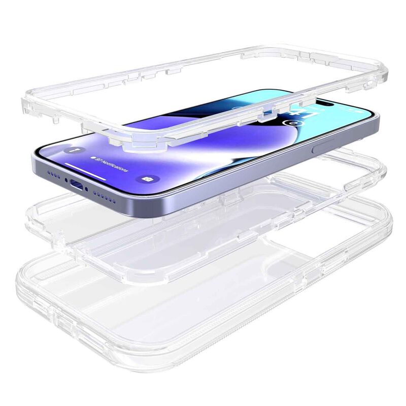 Funda Tekku Protect 360 Para Iphone 15 Transpar... image number null