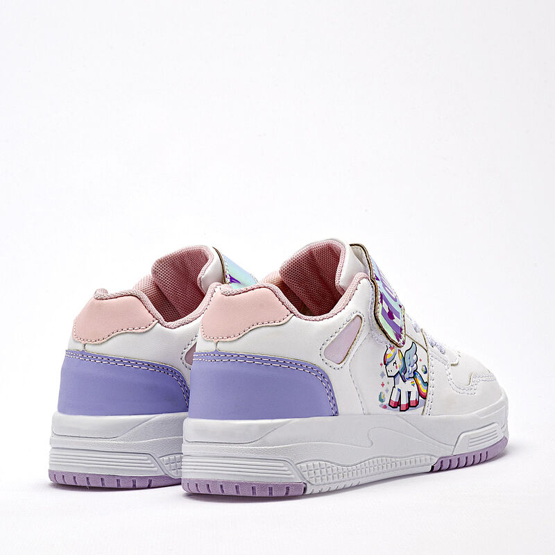 Lux-10 tenis para BEB&Eacute; blanco lila rosa cod 140... image number null