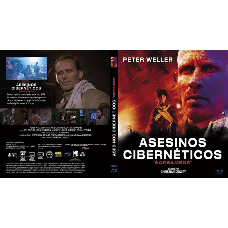 Asesinos Cibern&eacute;ticos [blu-ray] (1995) Screamer... image number null