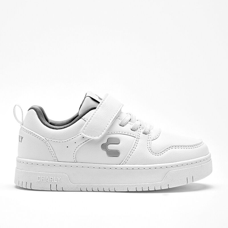 Charly Tenis Escolar Para Beb&eacute; Blanco Cod 13966... image number null