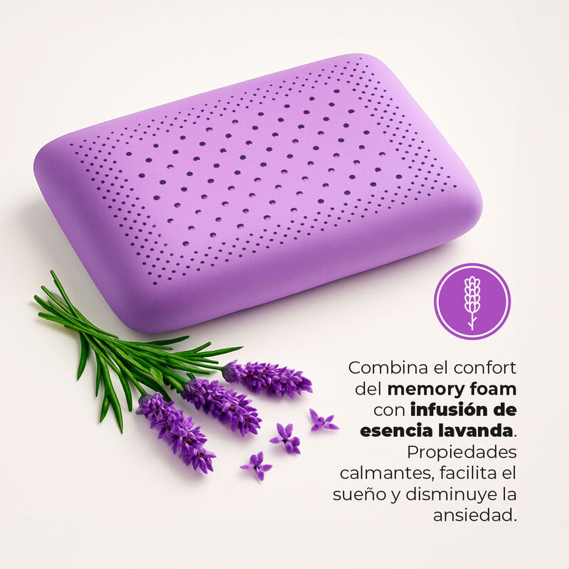 Almohada Est&aacute;ndar ROOMI Memory Foam Aromaterapi... image number null