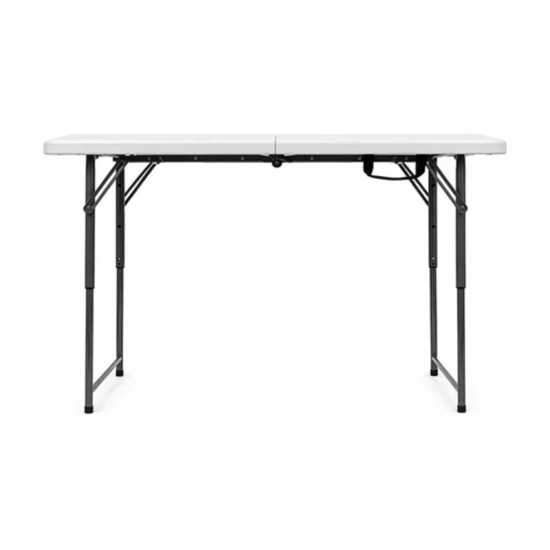 Mesa De Pl&aacute;stico Plegable Pelda&ntilde;os Blanca 71172... image number null