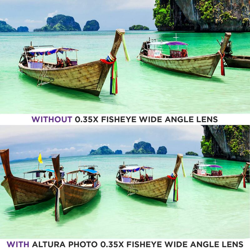 Lente Gran Angular Fisheye Altura Photo 58 Mm 0... image number null