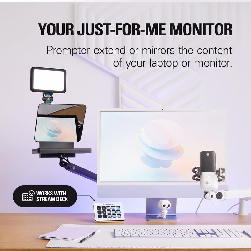 Teleprompter Elgato Prompter Con Pantalla Integ... image number null