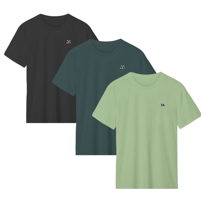 Set de 3 playeras Bark and Hide Playera Para Ho... image number null