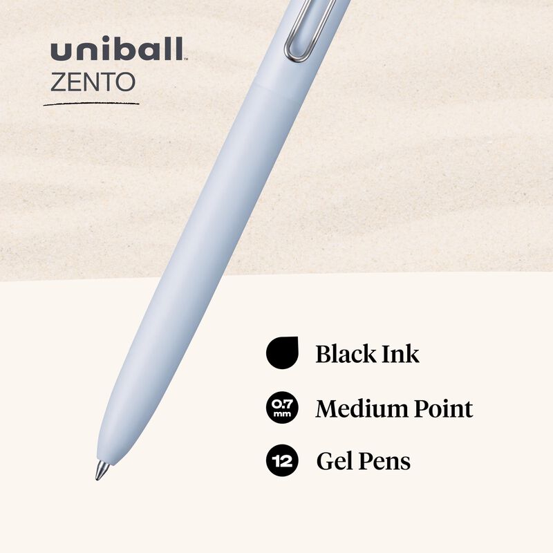 Bol&iacute;grafo Uni-ball Zento Gel Ink Rollerball De ... image number null