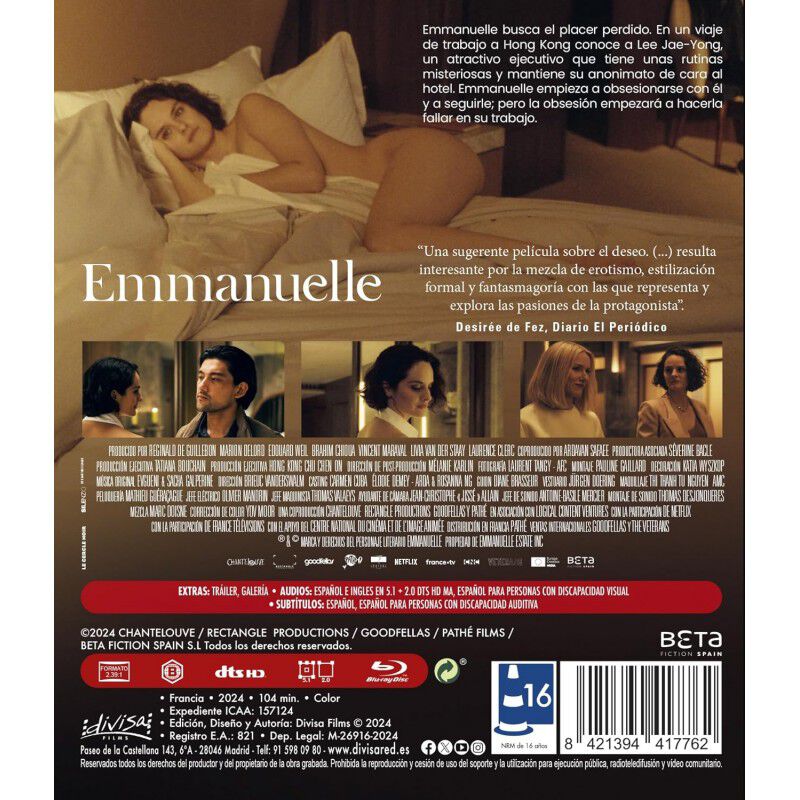 Emmanuelle [Blu-ray] (2024) image number null