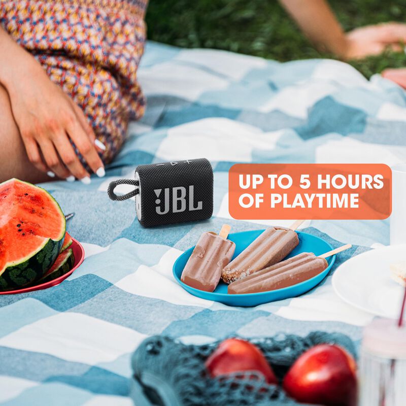 Altavoz Port&aacute;til Jbl Go 3 Con Bluetooth, Waterp... image number null