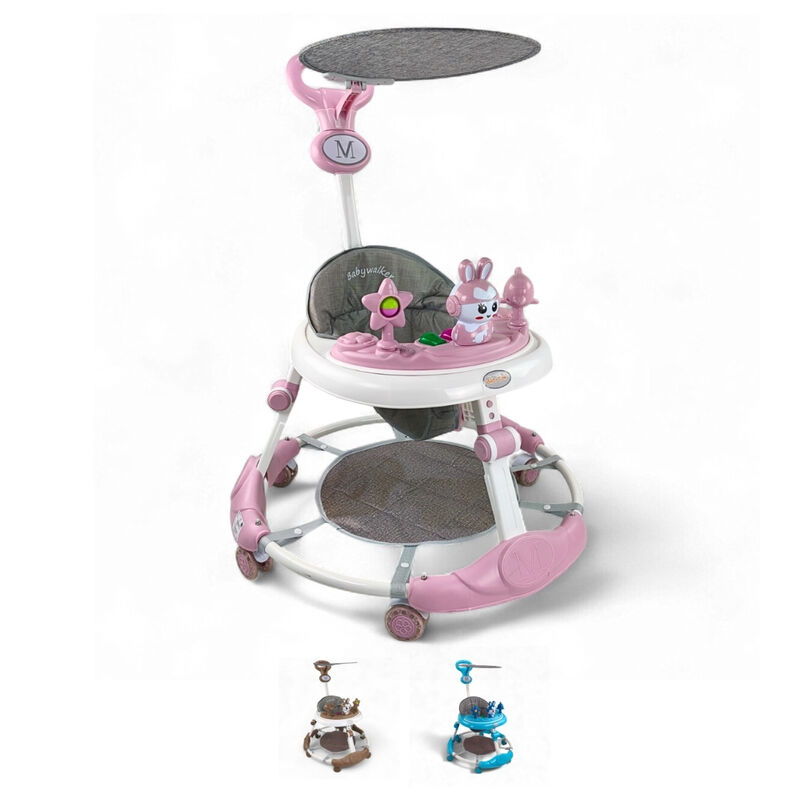 Andadera C/ Tapete Saltar&iacute;n Conejo Musical Mod.... image number null