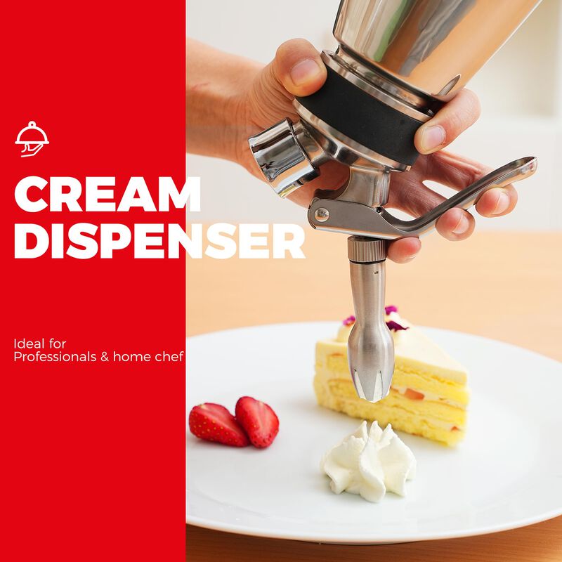 Dispensador de Crema Batida OSJ Cook 500ml Acer... image number null