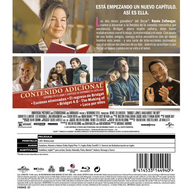 Bridget Jones: Loca Por &Eacute;l [Blu-ray] (2025) Bri... image number null