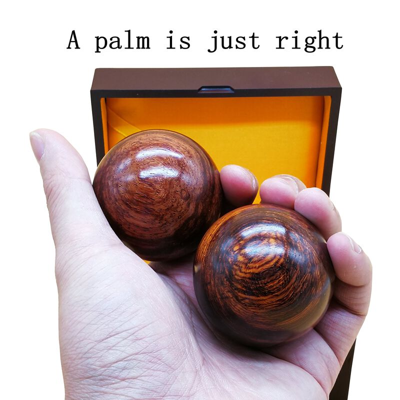 Baoding Balls Bcqli Rosewood, 5 Cm, Ejercicio D... image number null