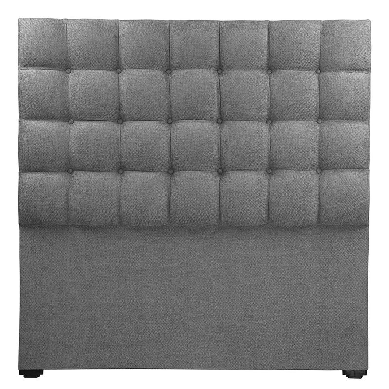 Cabecera Queen Size Trinity Slip Gris Oscuro image number null