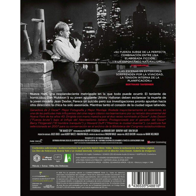 La Ciudad Desnuda [Blu-ray] (1948) The Naked Ci... image number null