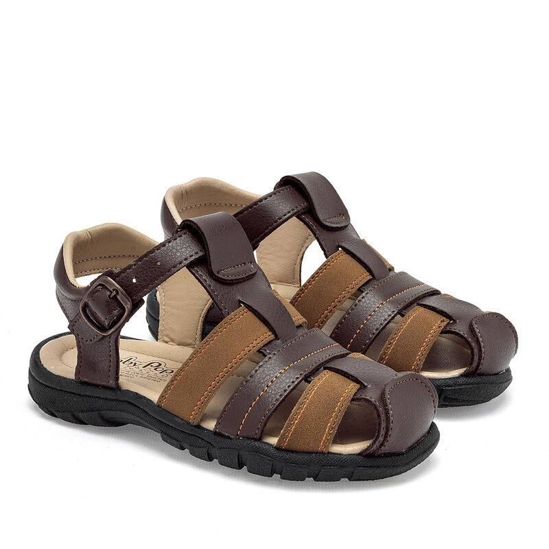 Baby Pop'S Sandalia para ni&ntilde;o. Caf&eacute; camel image number null