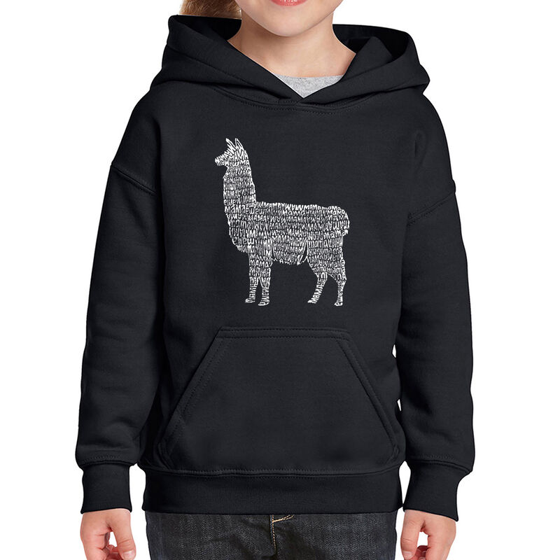 Sudadera Con Capucha Word Art Para Ni&ntilde;a - Mam&aacute; ... image number null