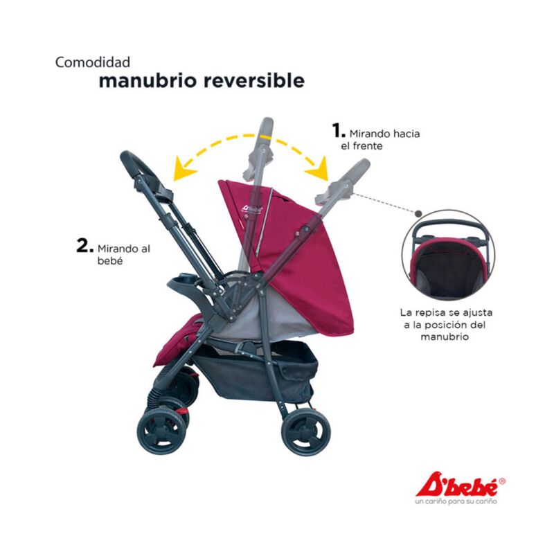 Carriola + Autoasiento D´Bebé Travel System Sta... image number null
