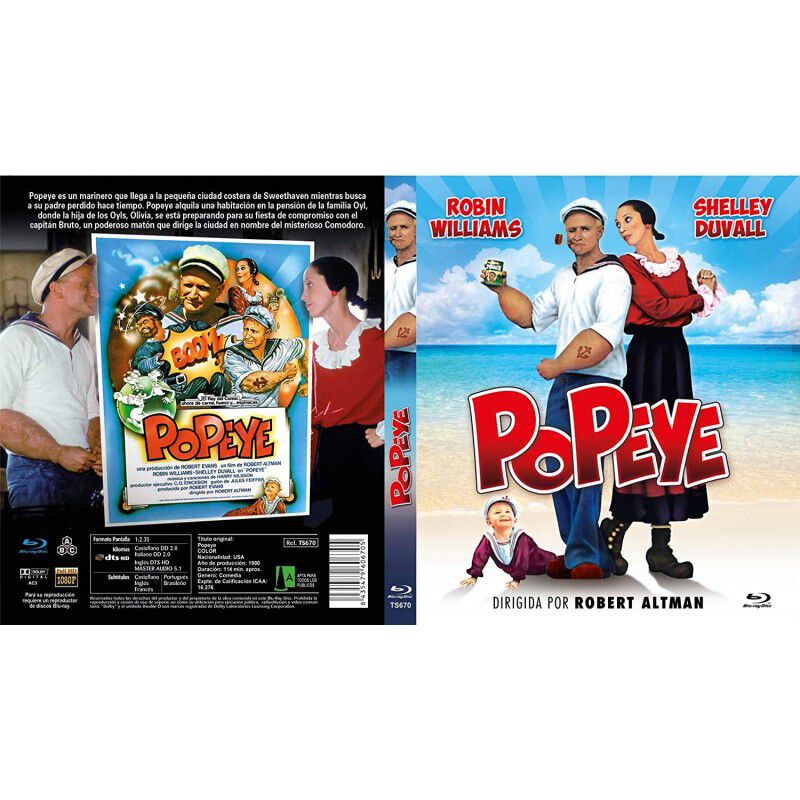 Popeye Bd 1980 [blu-ray] image number null