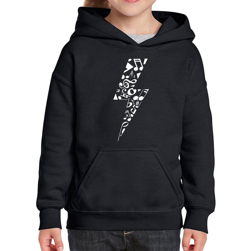 Sudadera Con Capucha Word Art Para Ni&ntilde;a - Rayo ... image number null