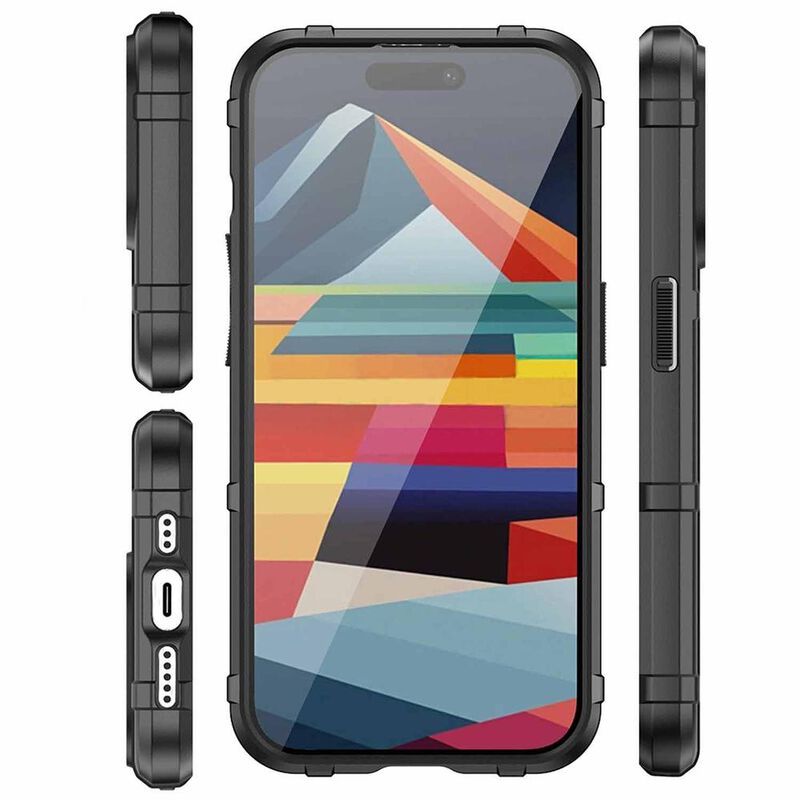 Funda TEKKU Rugged Shield para iPhone 15 PRO MA... image number null