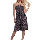 Vestido Estampado Halter Ves-1062 Dise&ntilde;o 3 Dise&ntilde;o Chic Elegante Y Fresco Para Mujer