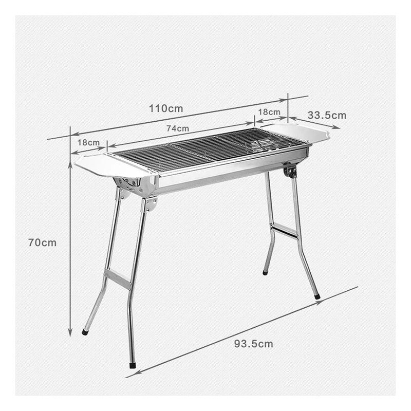 Asador De Acero Inoxidable Modelo Sonora Plus image number null