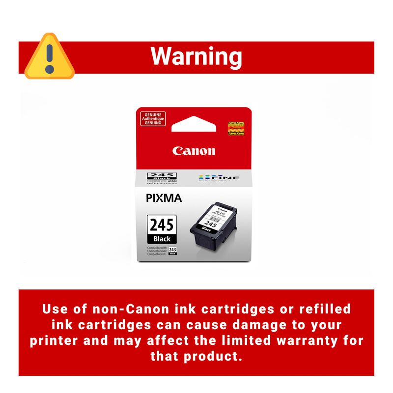 Cartucho De Tinta Canon Pg-245 Negro Original I... image number null