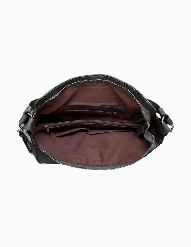 Bolsa Tote Pink Brule De Cuero Para Mujer image number null