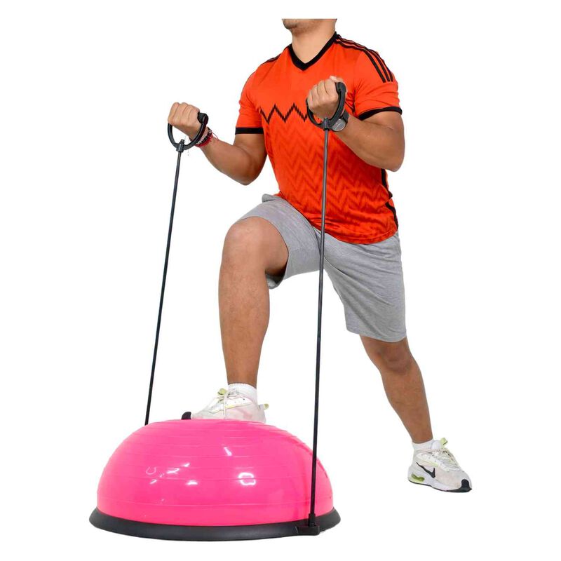 Pelota Bosu Rosa 60 Cm Diámetro Entrenamiento F... image number null