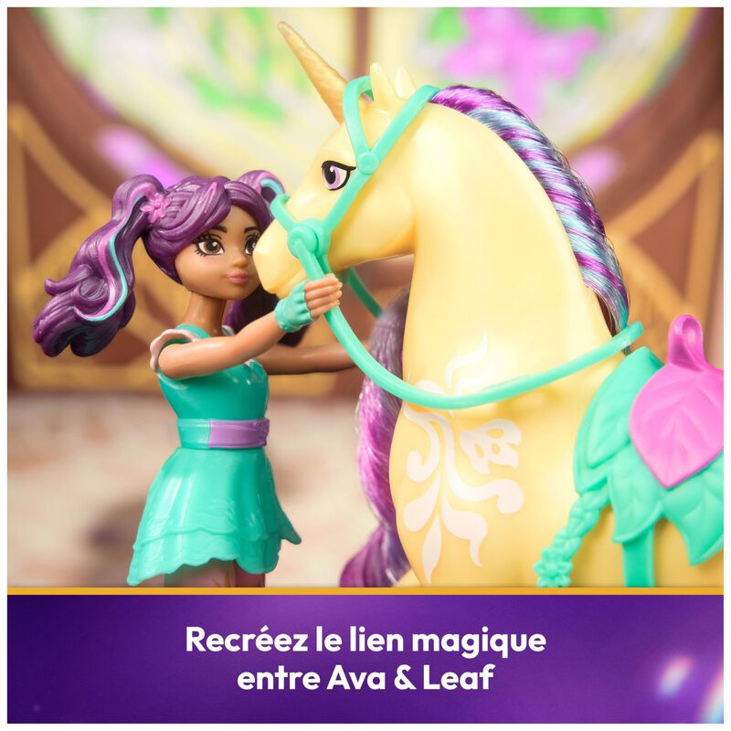 Set Ava & Leaf De Toy Unicorn Academy Con Acces... image number null
