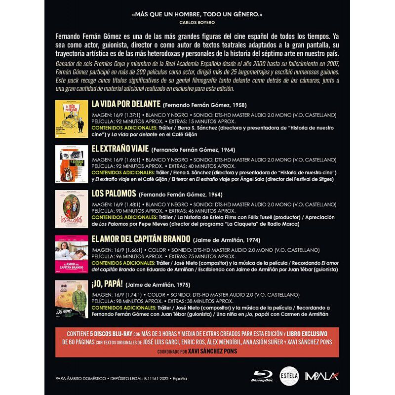 Fernando Fern&aacute;n G&oacute;mez. Volumen 1 [Blu-ray] image number null