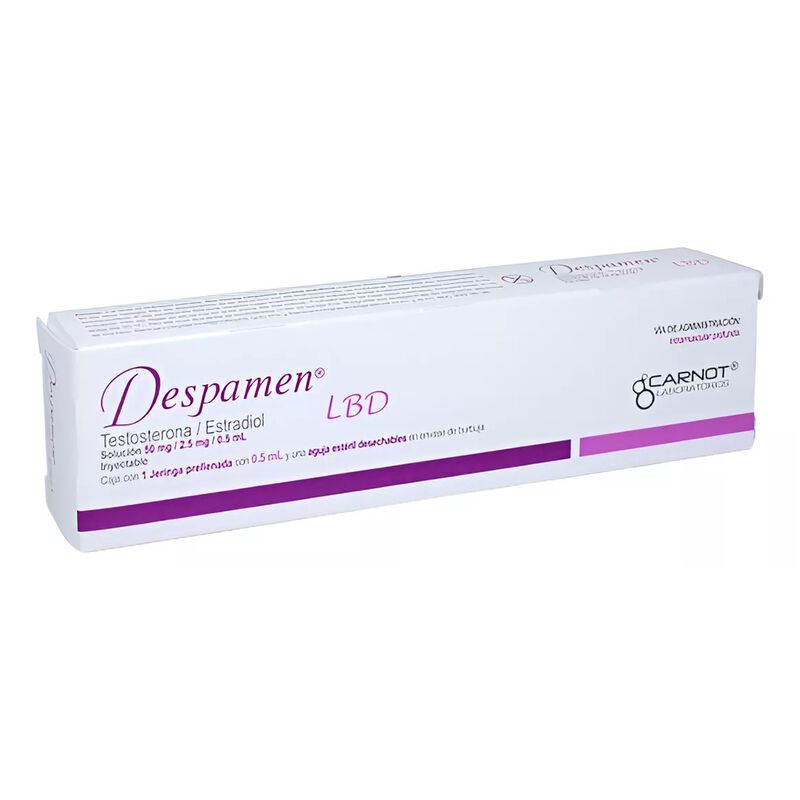 Despamen Lbd 50/2.5 Mg Soluci&oacute;n Inyectable Jeri... image number null