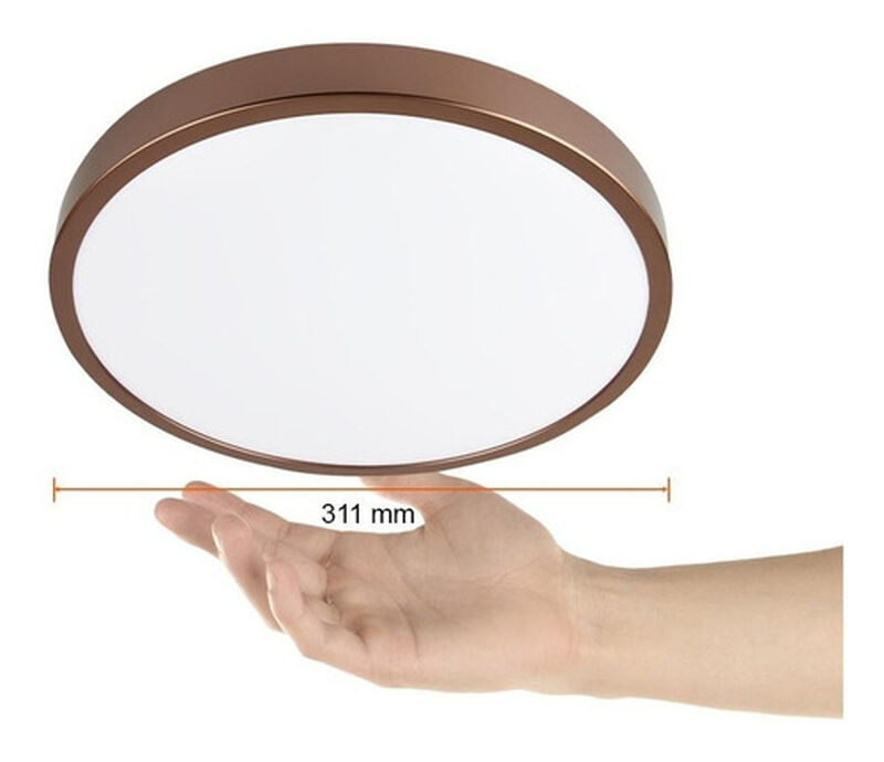 Lampara Plafon Led 16w Sobreponer En Techo Fc-l... image number null